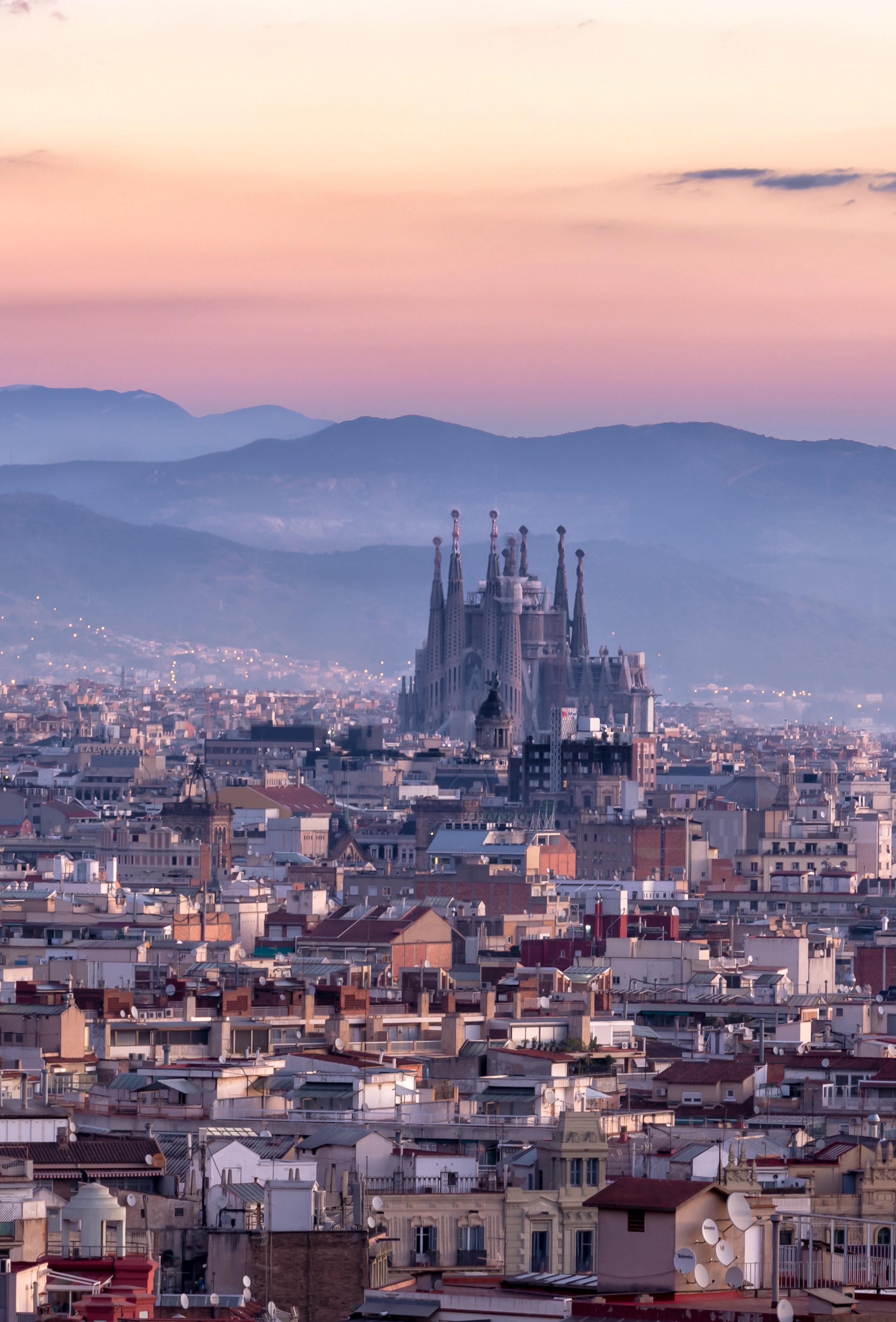 barcelona vista aerea