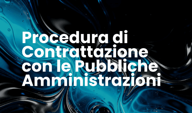 Procedura di  Contrattazione  con le Pubbliche  Amministrazioni